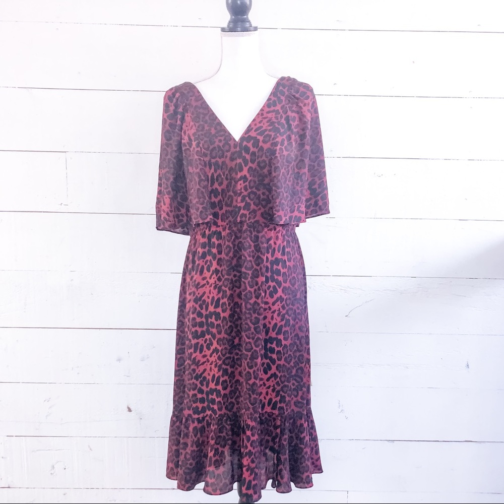 Dress the Population Francesca Leopard Dress - Picture 4 of 9